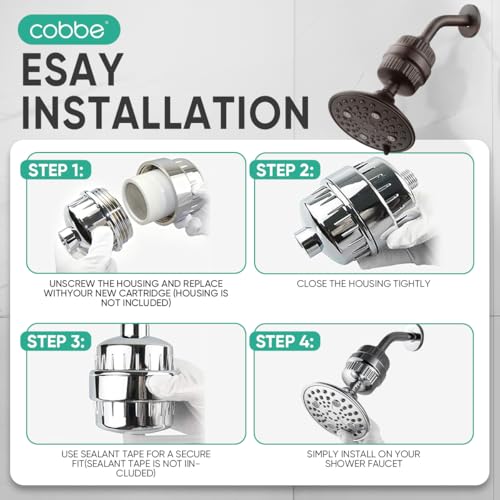 HD HEAVY DUTY High Output Shower Filter