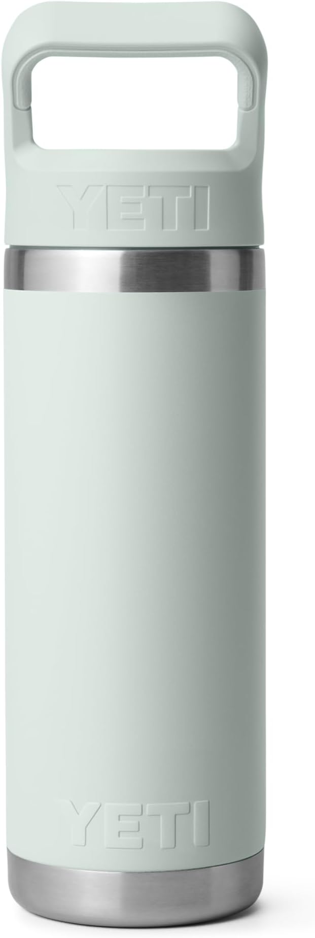YETI Rambler 18 oz Bottle, Vacuum Insulated, Stainless Steel with Color Matching Straw Cap, Ridgeline