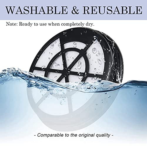3 Pack Replacement HEPA Filters Compatible with Eureka Whirlwind NEN110A (3 Count)