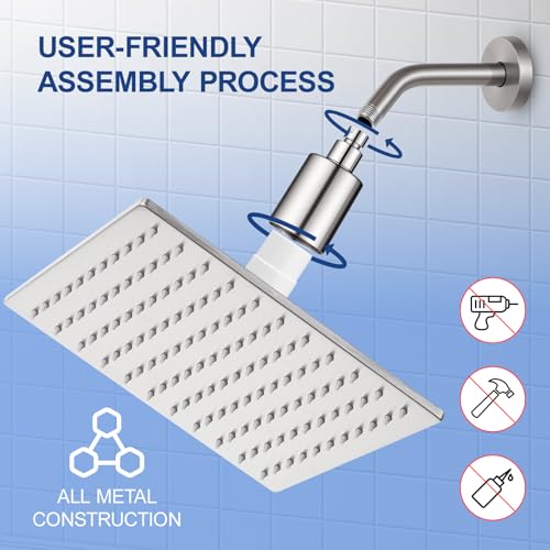 Filtered Shower Head for Hard Water