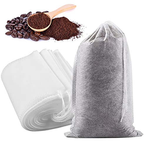200pcs 4''x6'' Cold Brew Coffee Filter Bags (100 Count)
