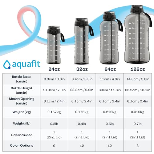 64 oz Water Bottle with Handle