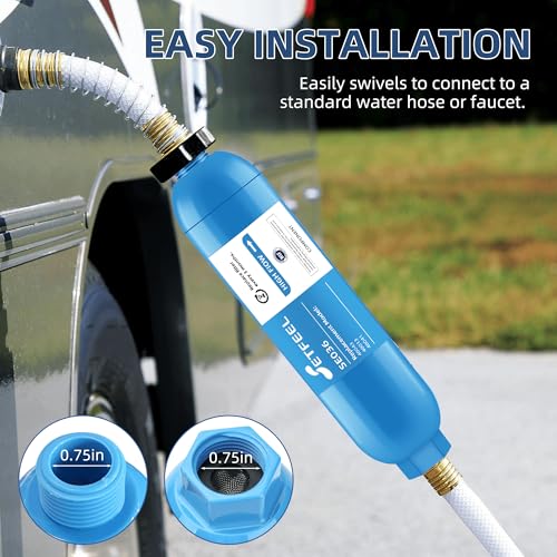 RV Inline Hose Water Filter (3 Count)