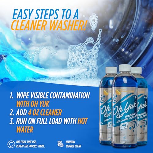 Washing Machine Cleaner for HE & Non (16 Fl Oz)