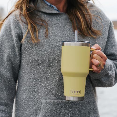 Rambler 35 oz Tumbler with Handle and Straw Lid