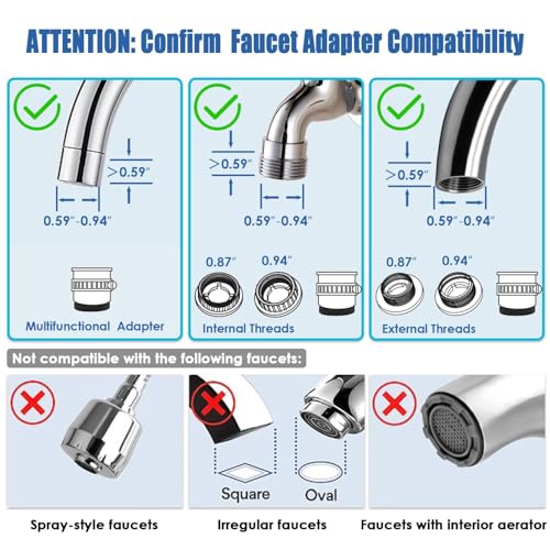 T1 Water Filter for Sink Faucet