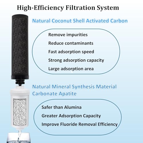 Water Filter Replacement for Berkey (4 Count)