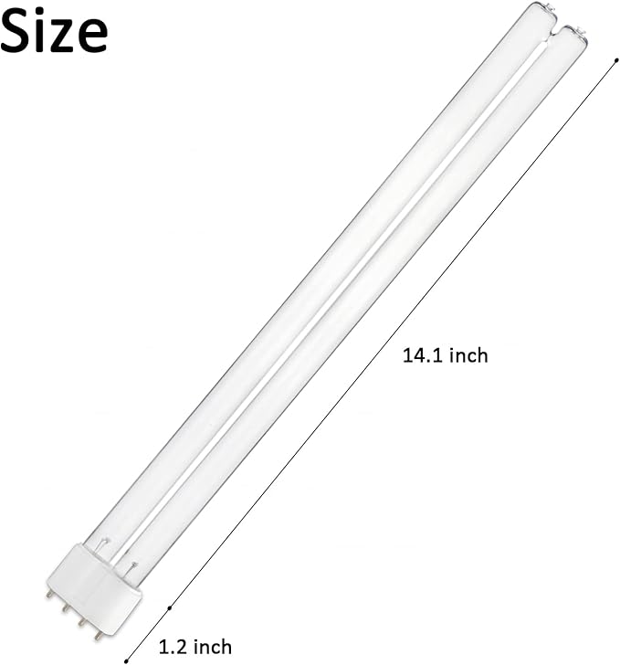 38 Watts UV Light Replacement Bulb with Ozone for CTUV-38