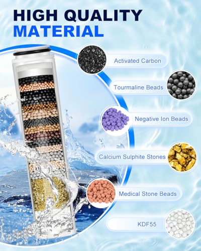 Shower Filter Compatible with Cobbe Handheld Shower Head (2 Count)