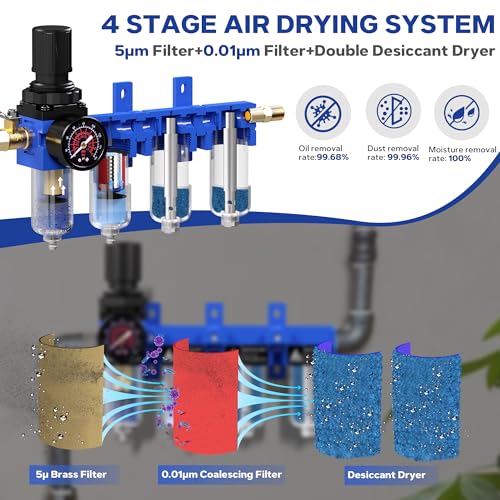 1 4'' NPT Air Dryer for Compressed