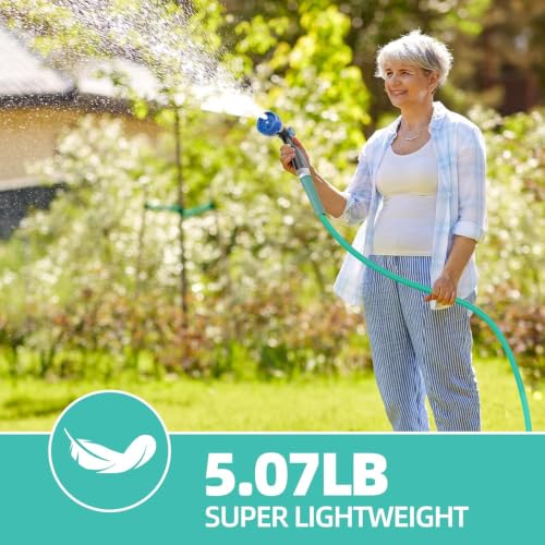 25ft 304 Stainless Steel Metal Garden Hose