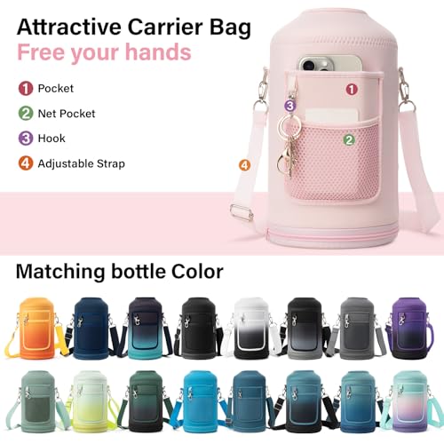 1 Gallon Water Bottle Insulated