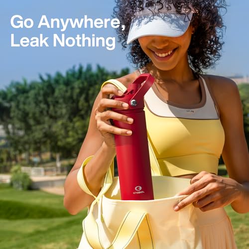 Insulated Water Bottle with Straw Stainless Steel Water Bottle