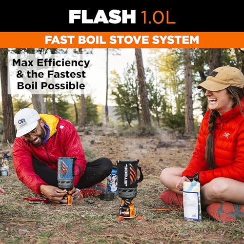 Flash 1.0L Portable Fast Boil Stove for Camping and Backpacking with 1