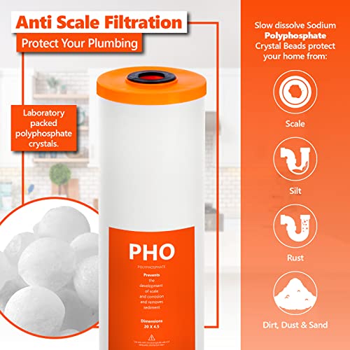 FLTWH2045CPS1 Whole House Anti Scale Replacment Filter Set