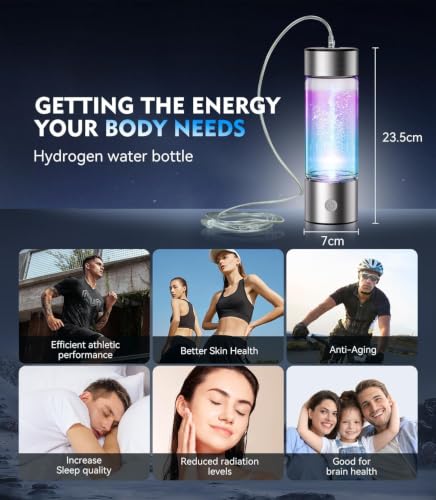 5.0 Upgrade Hydrogen Water Bottle【NO.1