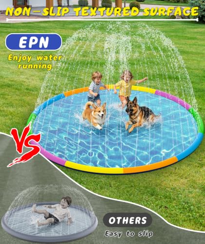 Splash Pad for Kids and Dogs