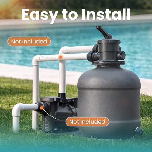 19in Sand Filter System with 6