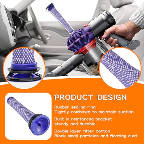 5 Pack Replacement Vacuum Filter for Dy
