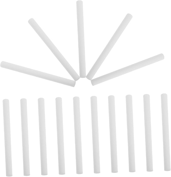 20pcs Aromatherapy Fiber Diffuser Sticks Refill Cotton Wick Replacement for Humidifier - AquaVibe