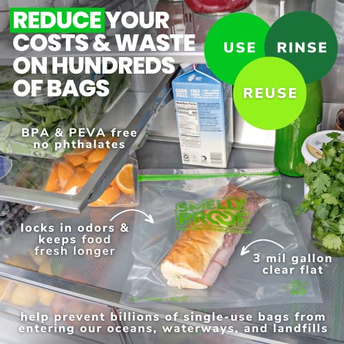 Reusable Food Storage Bags (10 Count)