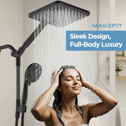 Dual Handheld Shower Head Combo