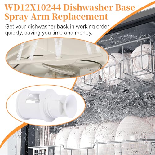 WD12X10244 Lower Spray Arm Base Replacement for GE Dishwasher