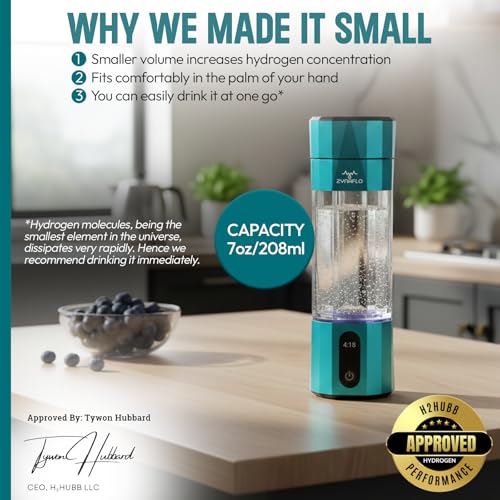 H2 Max Hydrogen Water Bottle Generator with SPE