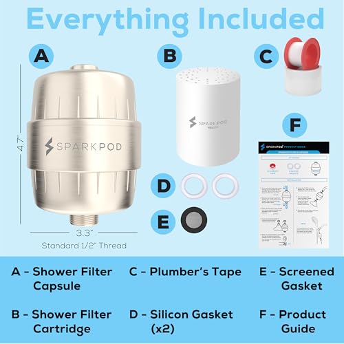 23 Stage Shower Head Filter for Showerheads