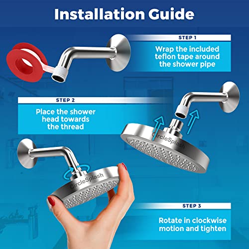 High Pressure Shower Head by Circle Splash