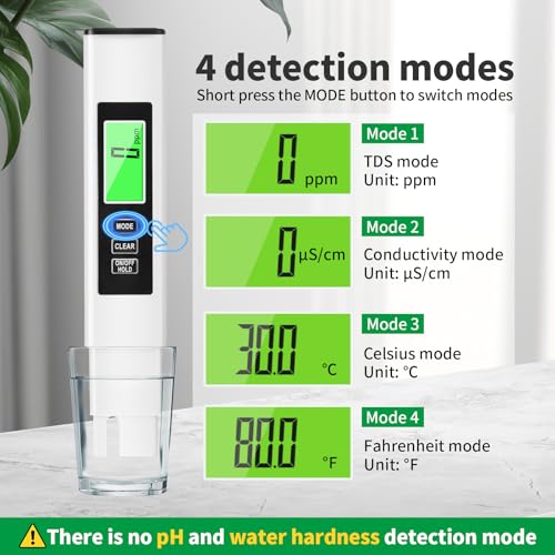 New 4 in 1 TDS Meter