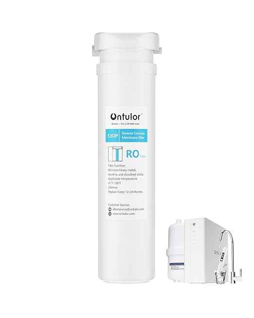 Ontulor S3OP RO Reverse Osmosis Membrane Filter, 0.0001μm Precision, Reduces TDS, PFAS, Fluoride, Lead & Heavy Metals – Replacement Filter Cartridge for Ontulor S3OP System (ASIN: B0F9F92C5R)