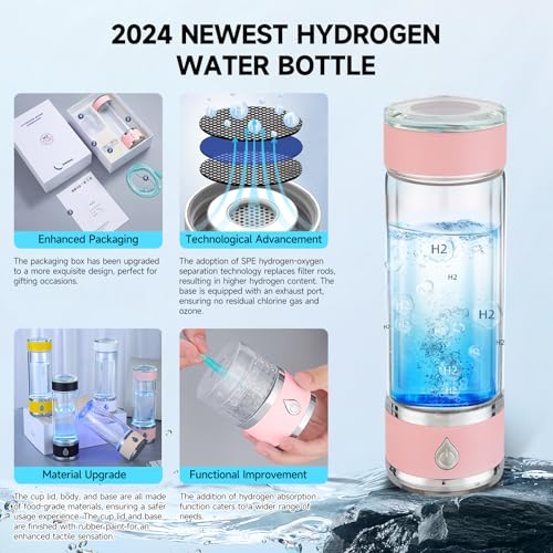 Hydrohealth Hydrogen Water Bottle Generator