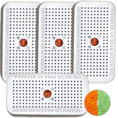 40 Gram Pack of 4 Silica Gel Canister (8 Count)