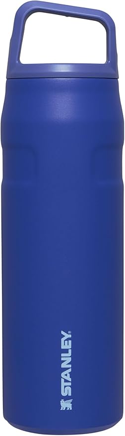 Stanley IceFlow Cap and Carry Water Bottle | Wide Mouth Twist Lid | Lightweight & Leakproof for Travel & Sports | Insulated Stainless Steel | BPA-Free