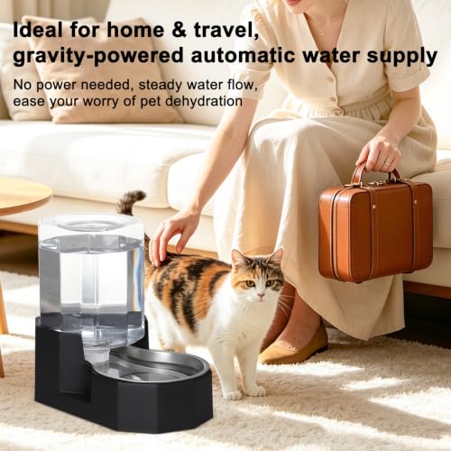 5L Cat Gravity Water Bowl Dispenser