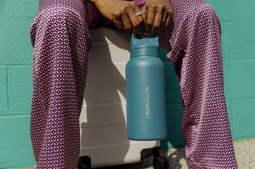 Go Series Insulated Stainless Steel Water Filter Bottle for Travel and Everyday Use removes Bacteria