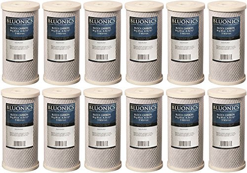 Carbon Block Water Filters 12 pcs 4.5