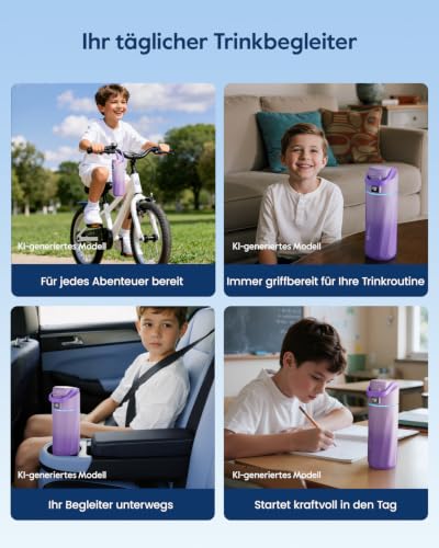 BOOST Kids Smart Water Bottle with Reminder & Tracker