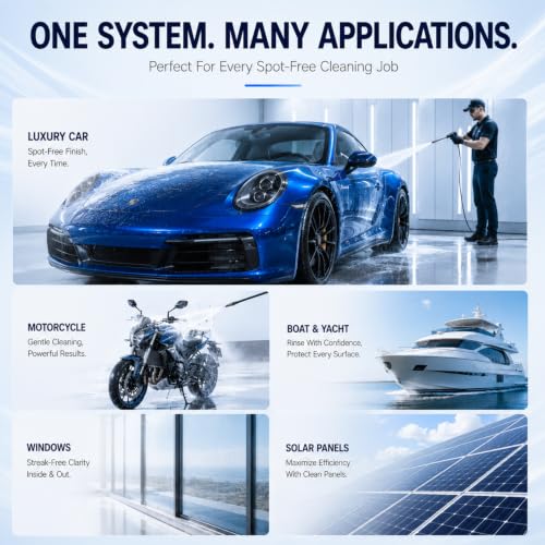 Water Deionizer for Car Washing