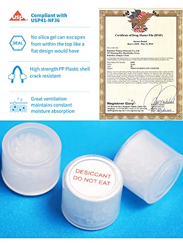 0.5 Gram 2000 Pack Silica Gel Canister