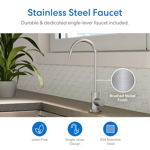 SIMPL Reverse Osmosis Tankless Water Filter System for Clean Drinking Water
