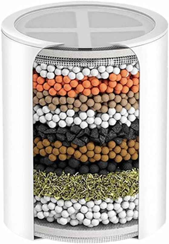 1-Pack Replacement Shower Filter Cartridge Compatible with WEAQUA/SparkPod Filtered Shower Heads,Water Softener Filter for Hard Water Reduce Chlorine and Harmful Substances