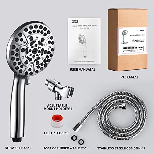 10 Spray Shower Head with Handheld