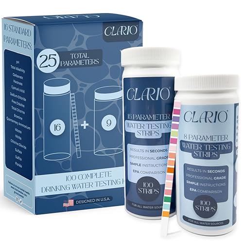 25 in 1 Water Tester for Drinking Water (100 Count)