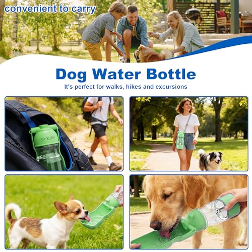 Portable Dog Water Bottle with Ozone Purification