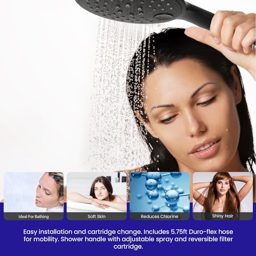 Luxury Handheld Shower Power Filtration System