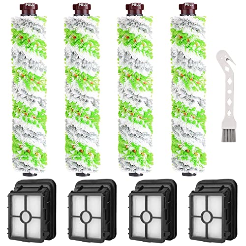 8 Pack Replacement Parts for Bissell CrossWave Pet Pro 2306A & CrossWave 1785 Series 3888A Vacuum Cleaner