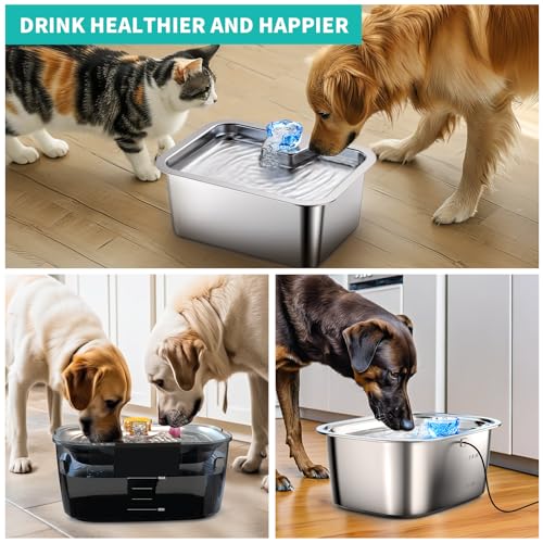 Dog Water Fountain Filters Replacement 4 Pack