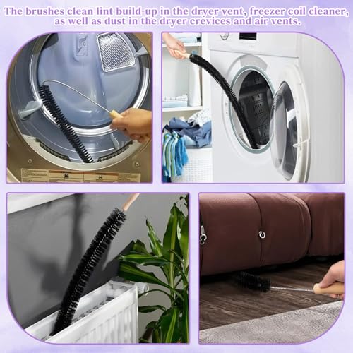 4 Pack WH01X35719 Lint Filter Compatible with Ge Profile Washer Dryer